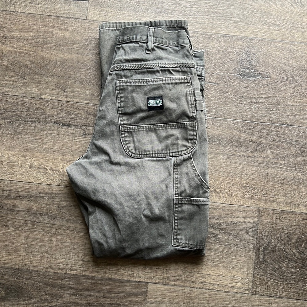 KEY Double-Knee Work Cargo Pants 34X32